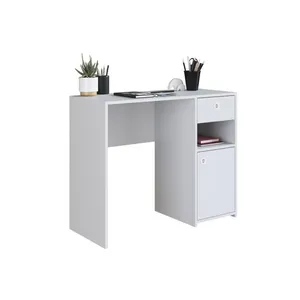 Escrivaninha Mdp Com Porta E Gaveta Coimbra