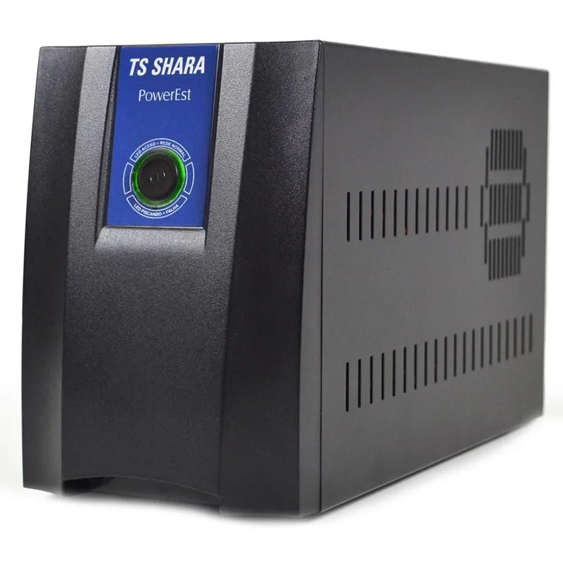 Estabilizador TS Shara Powerest Home, 2000VA, Entrada Bivolt e Saída 115V, 6 Tomadas - 9011