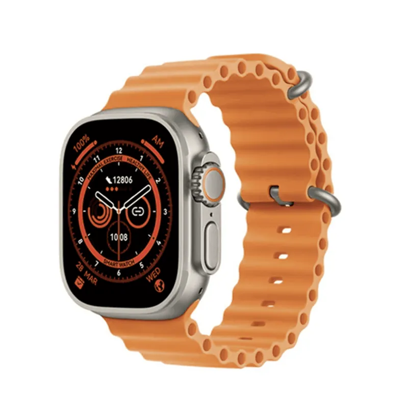 Smartwatch Iwo Serie 8 Ultra, Inteligente, Laranja