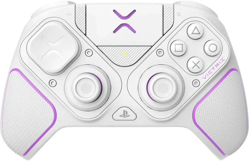 Pdp - Ctrl S/fio P/ P/ Vídeo Gamevictrix Pro Bfg P/ Ps5, Ps4 E PC, Áudio 3d Sony, Botões Modulares/gatilhos De Embreagem/joystick - Branco-052-002-wh