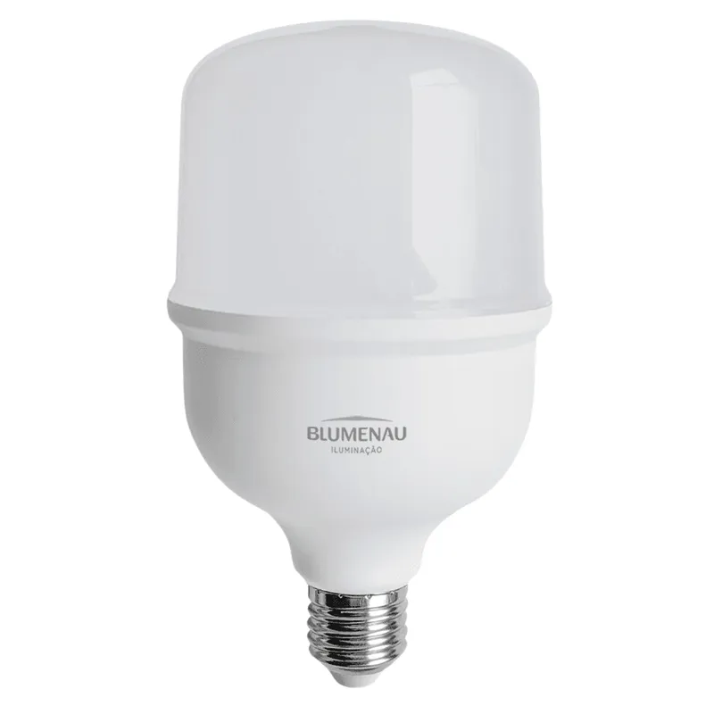 Lampada LED Bulbo 50w E27 Bivolt 6500k Blumenau 1 Ano De Garantia