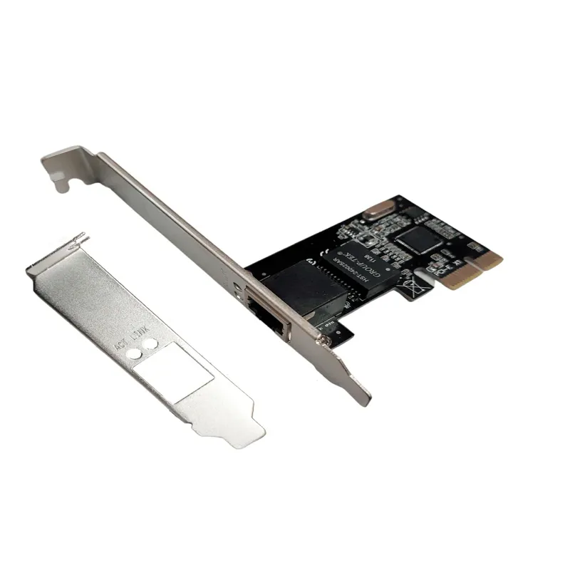Placa De Rede PCI Express, 10/100/1000 MBps, Acompanha Espelho Low Profile - DP-02