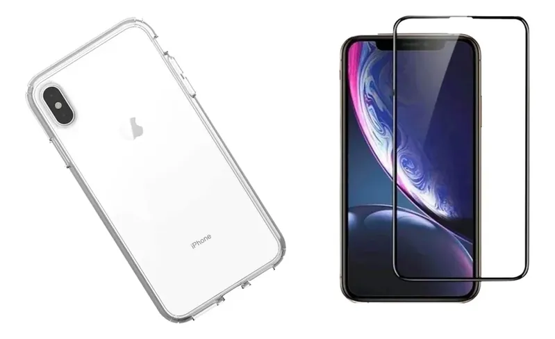 Kit Película Flexglass + Crystal Case - Iphone Xs Max Guardian - 10020