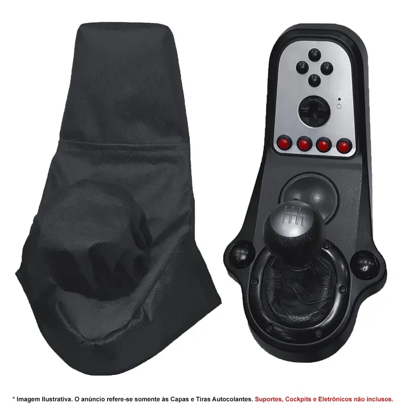 Capa Protetora Qualicapas Compatível Com Pedal G25 G27 G29 G920 G923 Simulador Gamer Logitech