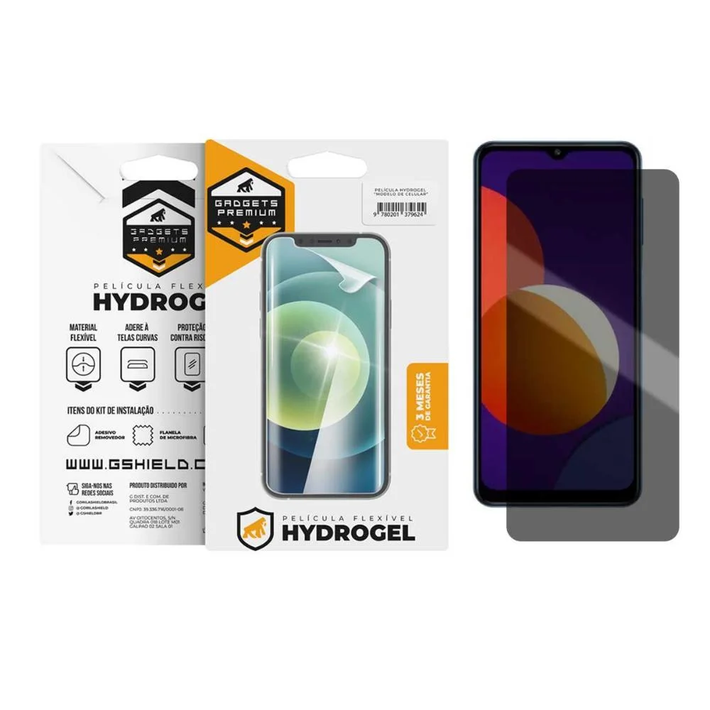 Película Para Samsung Galaxy M12 - Privacidade Hydrogel - Gshield