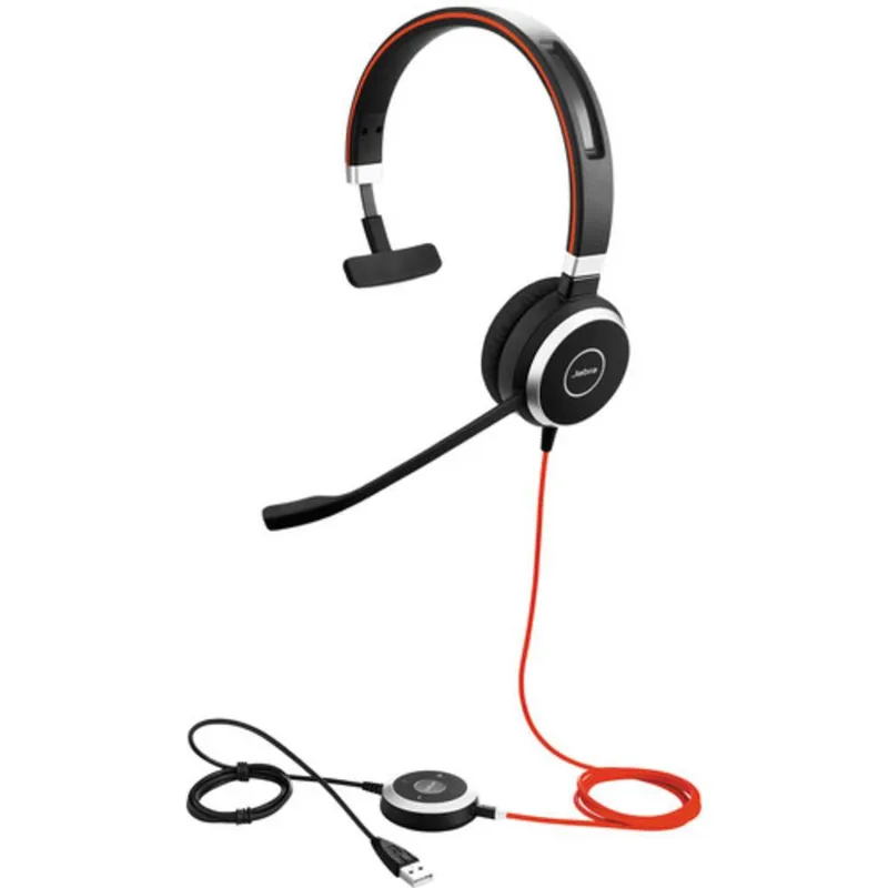Headset Jabra Evolve 40 Ms, USB, Preto