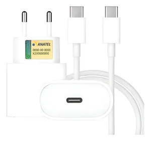 Carregador Turbo Usb-c Compatível C/ Samsung A53 A35 M54 S23