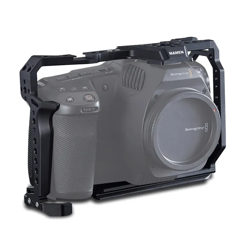 Protetor Cage Mamen Ccb-bmpcc/6kpro Para Blackmagic 6k Pro E 6k G2