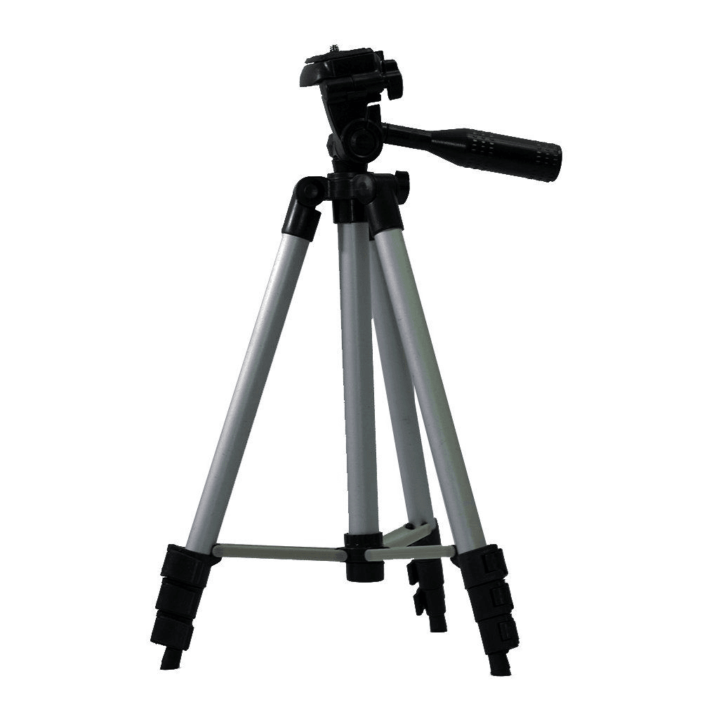Tripé Compacto Kt-3111 Pan/tilt, De 1.06m E Suporta, Até 2kg