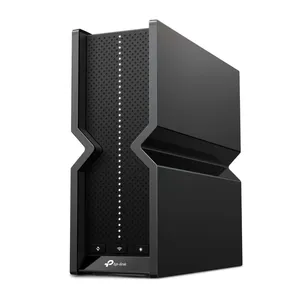 Roteador TP-Link Tri-band Be9300, Wi-fi 7, 5 Portas de 2.5G Easymesh, Preto - Archer BE550(US)