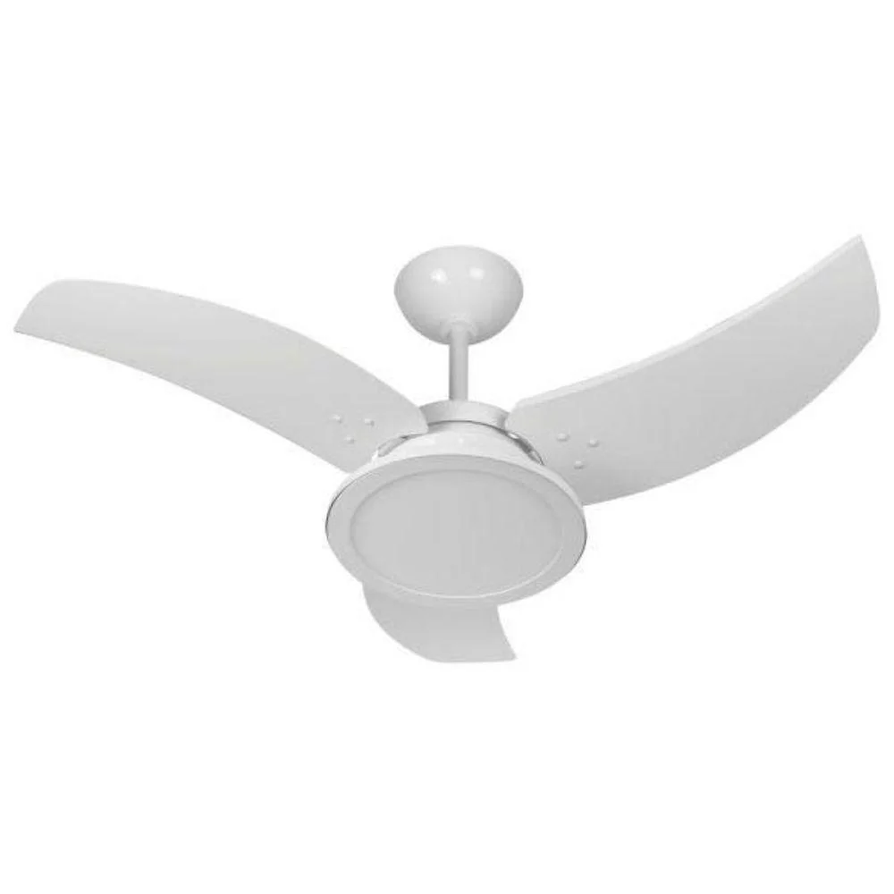 Ventilador Venom LED Branco 110v 3 Pás