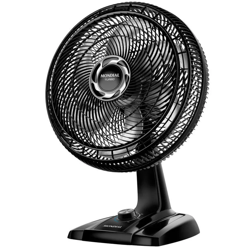 Ventilador De Mesa Mondial Turbo 06 Pás Vt-30-nb 110v