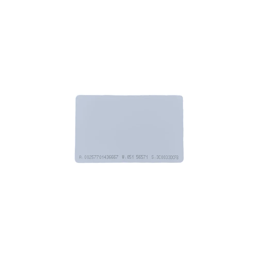 Cartão Iso Rfid 125 Khz Idex - 50 Unidades