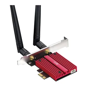 Placa De Rede PCie Wifi 7 Bluetooth 5.4 Cudy We9300 Intel