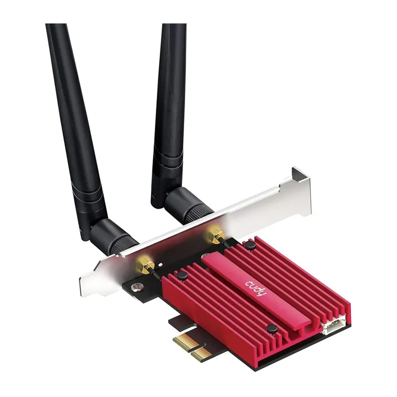 Placa De Rede PCie Wifi 7 Bluetooth 5.4 Cudy We9300 Intel