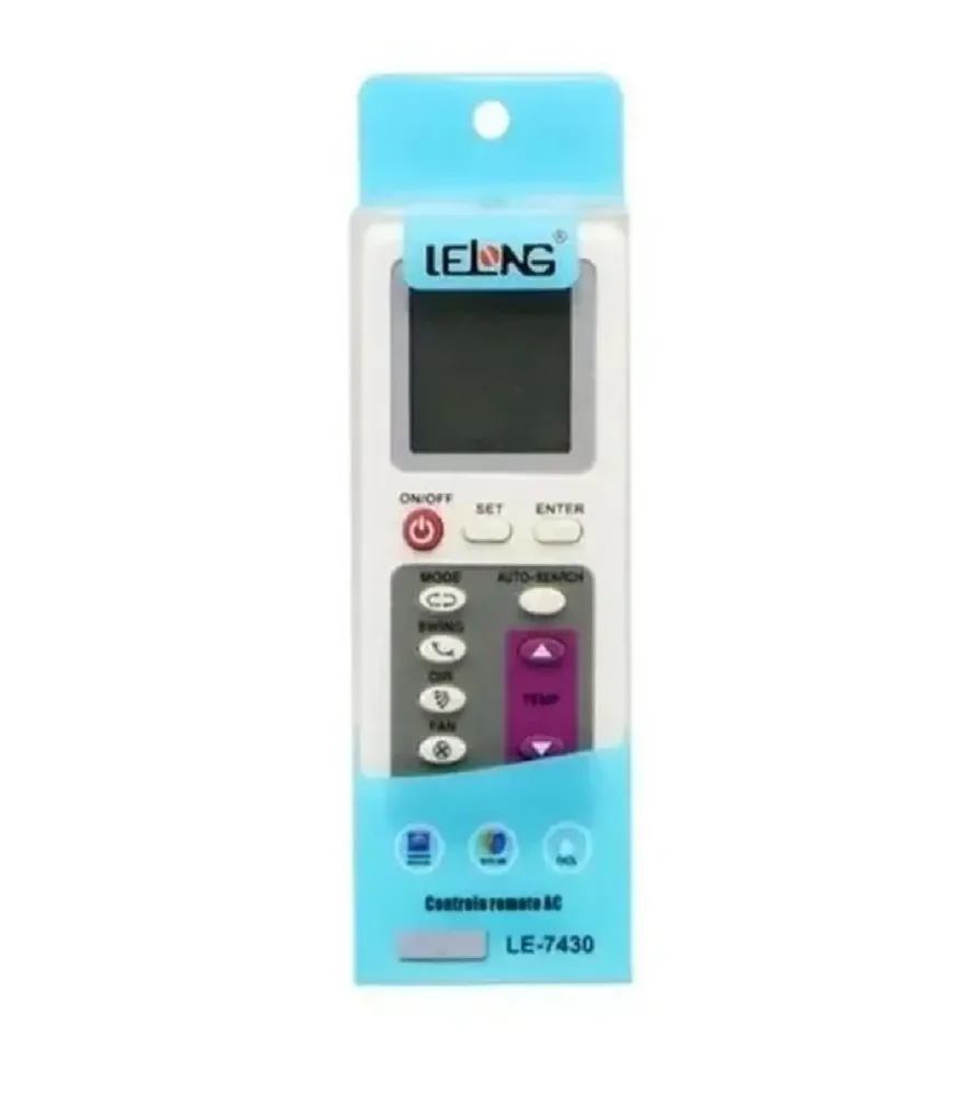 Controle Remoto Compatível Ar Condicionado Universal Le-7430