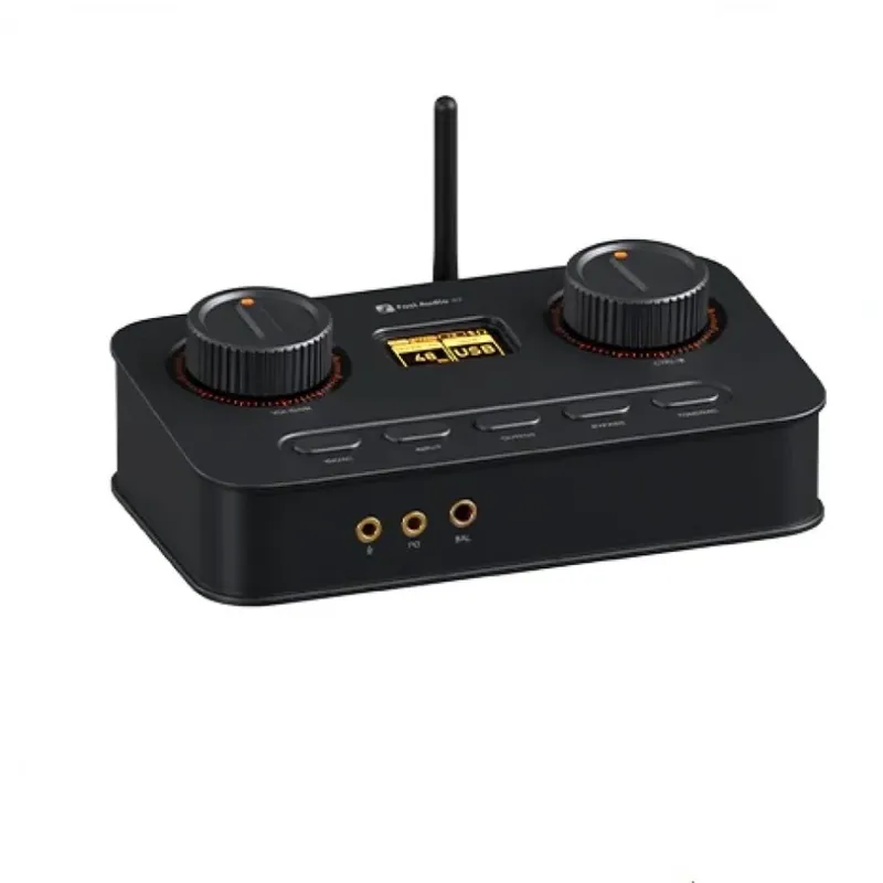 Amplificador / Dac De Fone De Ouvido Fosi K7 Gaming Com Mic In