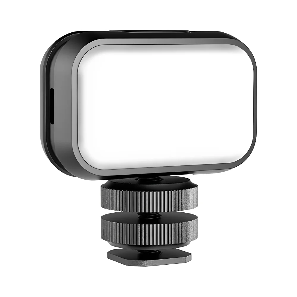 Mini Luz Vídeo Foto Ulanzi Vl28 Bateria Integrada Preto