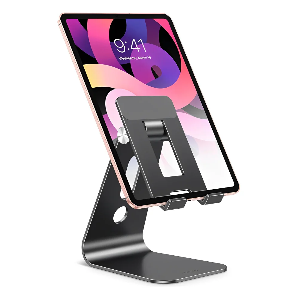 Suporte Mesa Omoton T2 P/tablet Portátil/ajustável Preto