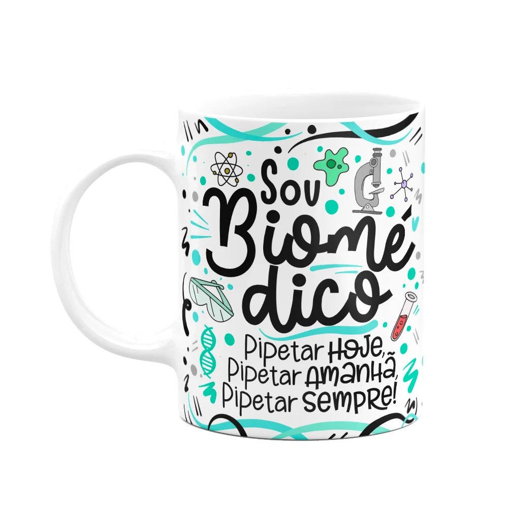 Caneca Profissões Biomédico