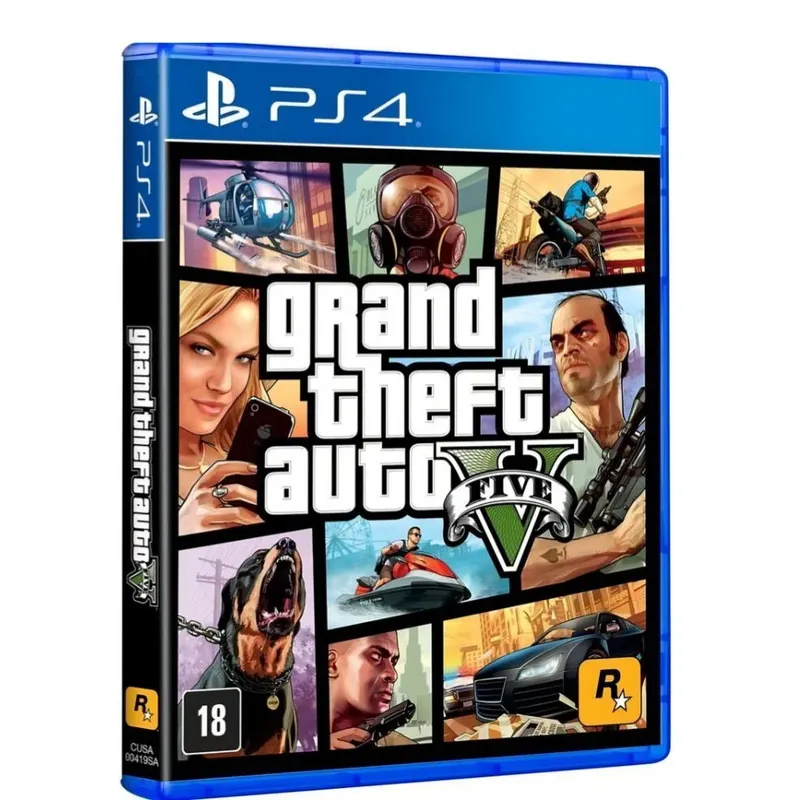 Grand Theft Auto V Standard Edition Ps4 Físico