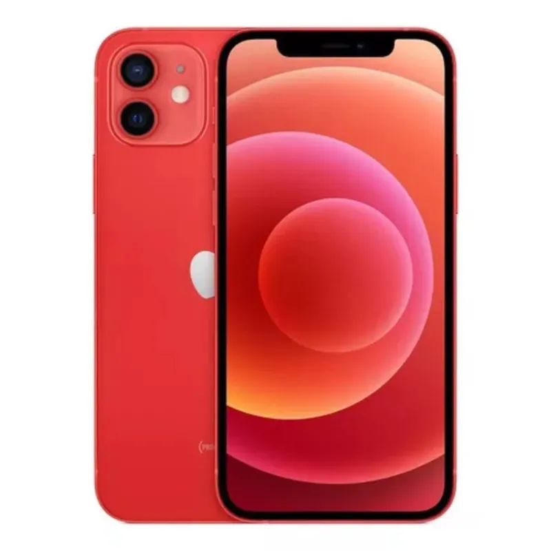 Usado: Iphone 12, 256GB, Vermelho - Excelente