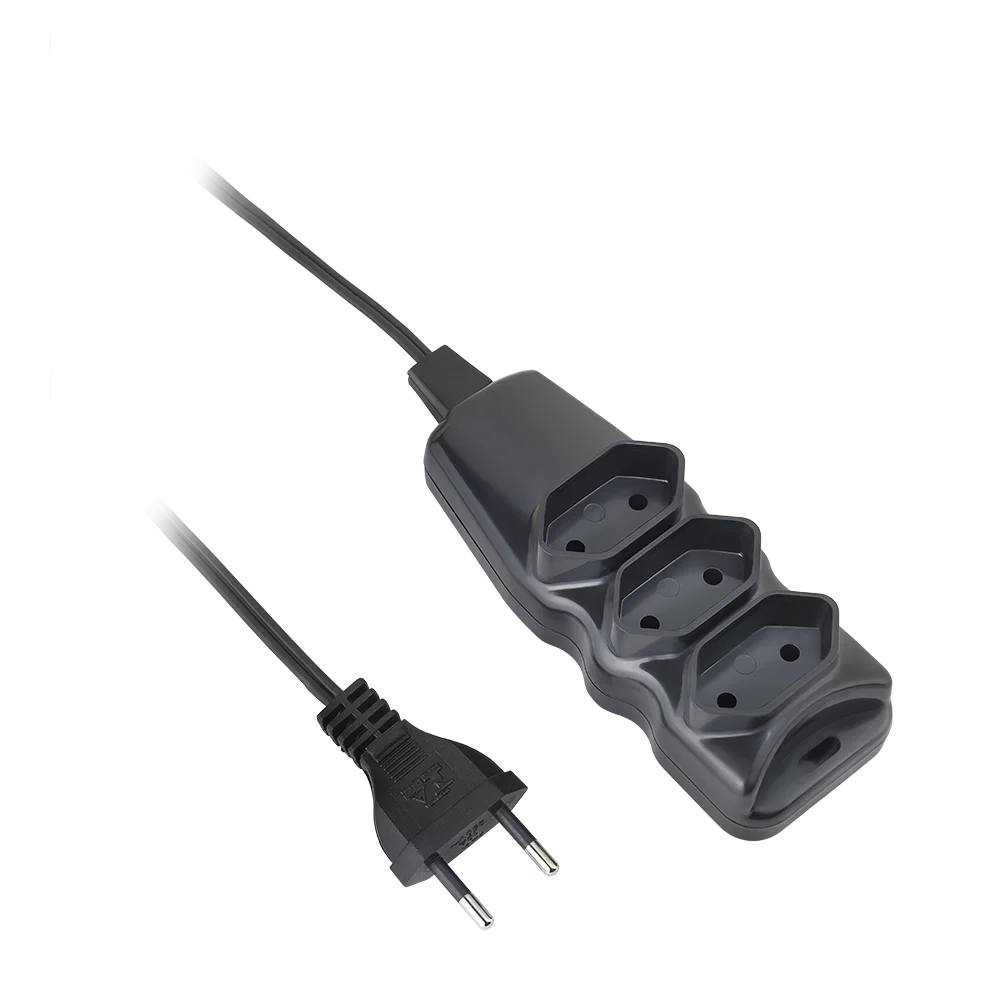 Cabo Elgin Extensao Eletrica 3 Tomadas 2p 5.0m