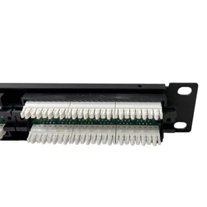 Rack Eco Patch Panel 24p - Rj-45 Cat.5e - 1u - 19