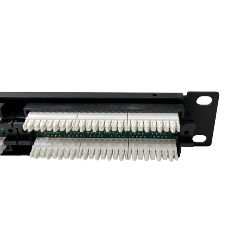 Rack Eco Patch Panel 24p - Rj-45 Cat.5e - 1u - 19