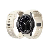 Multiira De Silicone Para Galaxy Watch 20mm, Bege