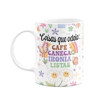 Caneca Divertida Vibes, Coisas Que Odeio