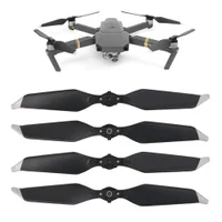 2 Pares Hélices Dobráveis Prata Para Drone Dji Mavic Pro Platinum