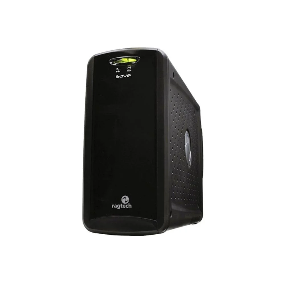 Nobreak Ragtech Save 700va Trivolt Automático, 115v, 127v, 220v, Saída 115v, 6 Tomadas