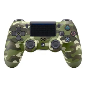 Controle Sem Fio Compatível Com Play4 Ps4 Playstation 4 / Slim / Pro / PC E Smart Tvs Samsung Cor Verde Camuflado