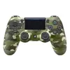 Controle Sem Fio Compatível Com Play4 Ps4 Playstation 4 / Slim / Pro / PC E Smart Tvs Samsung Cor Verde Camuflado