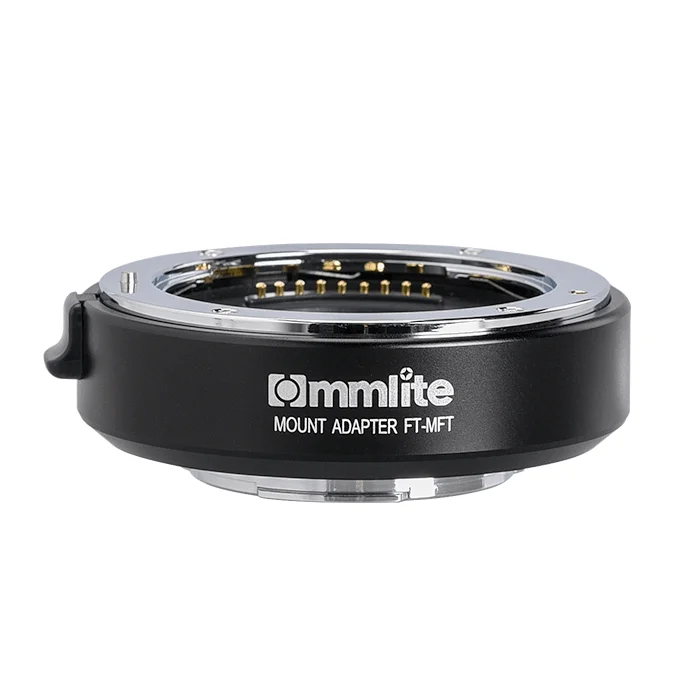 Adaptador Commlite Cm-ft-mft Lente 4/3 Para Câmeras M4/3 Autofoco Eletrônico