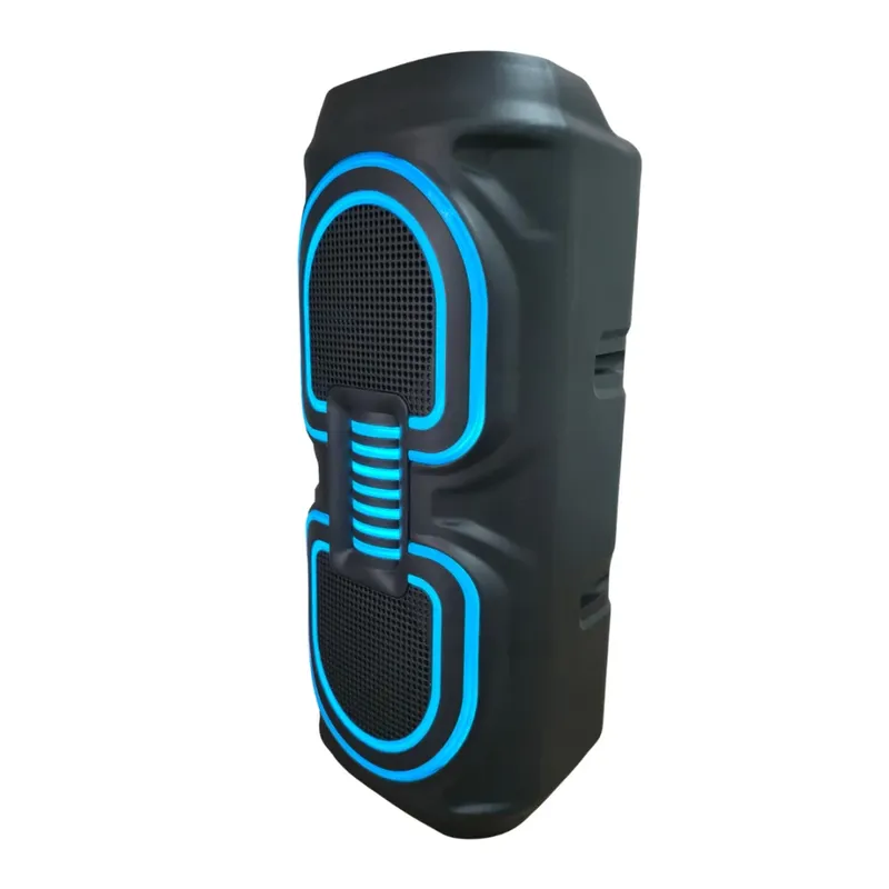 Caixa De Som Multimidia Sem Fio LED RGB 50 Xtradw