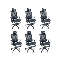 Cadeira De Escritório Presidente Executiva Oficial Titan - Preto - 6