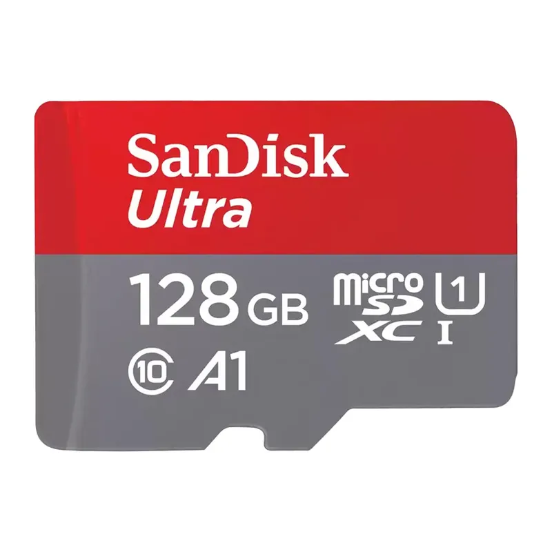 Cartão De Memória Sandisk, 128GB, Cartão Sd Ultra, 140mbs C10
