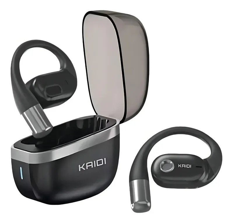 Fone De Ouvido Bluetooth 5.3 Ows Aberto Kaidi Preto Kd-794