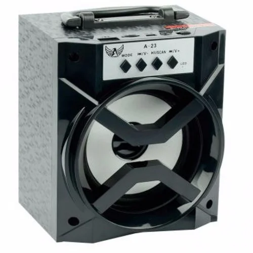Caixinha Som Portátil Mp3 Sd Usb Bluetooth Fm Alta - Ltomex