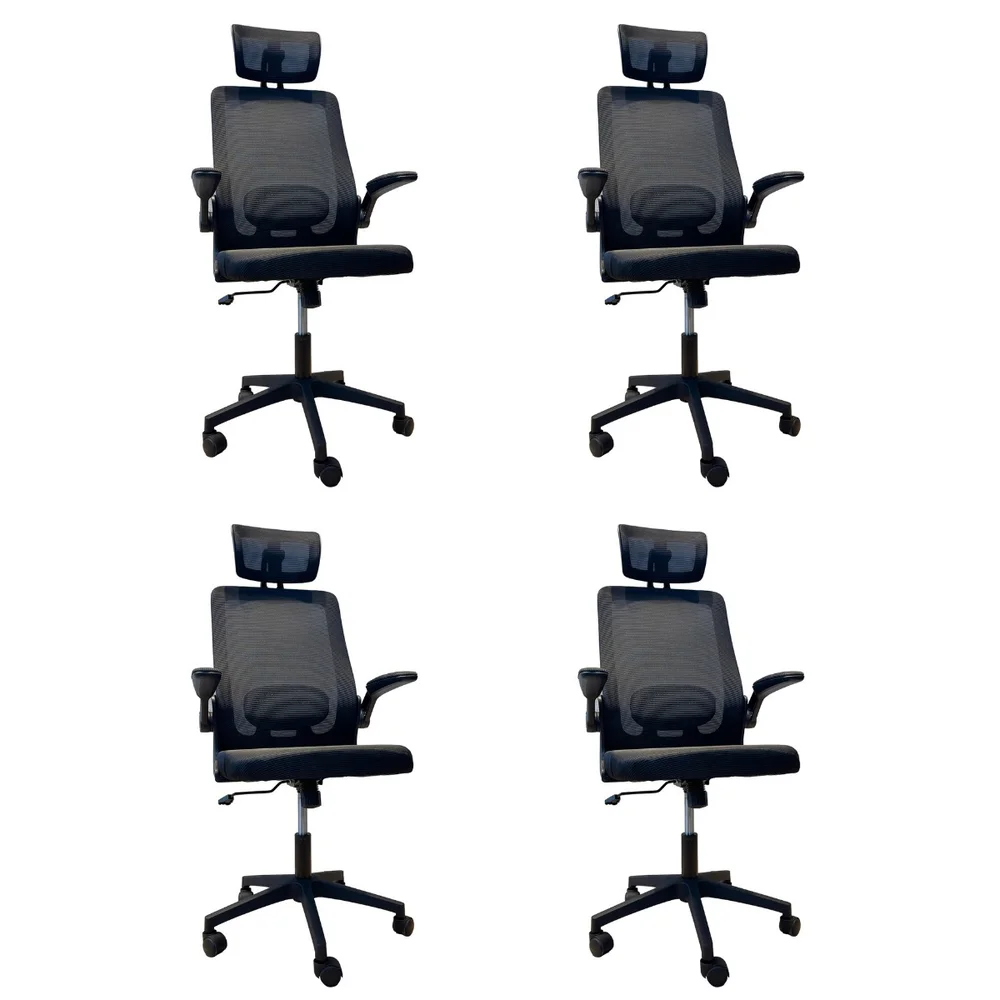 Cadeira De Escritório Oficial Presidente Prime Executiva - Preto - 4