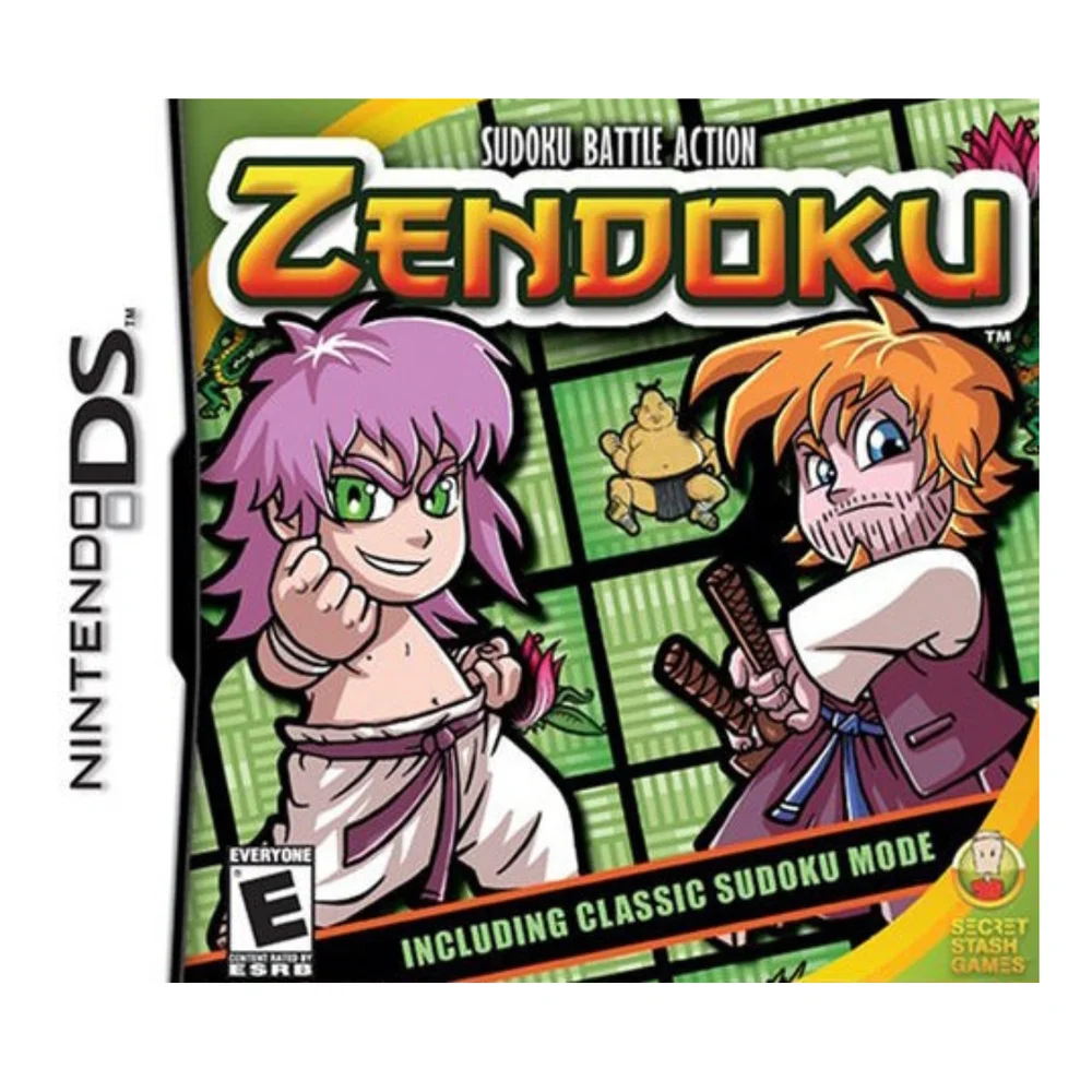 Jogo Zendoku Nintendo Ds Sudoku Puzzle