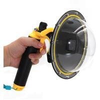 Dome Telesin 6 Polegadas Gopro Hero 5 6 7 Black Com Bastão E Gatilho