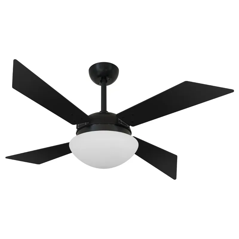 Ventilador De Teto Tecno Preto 127v