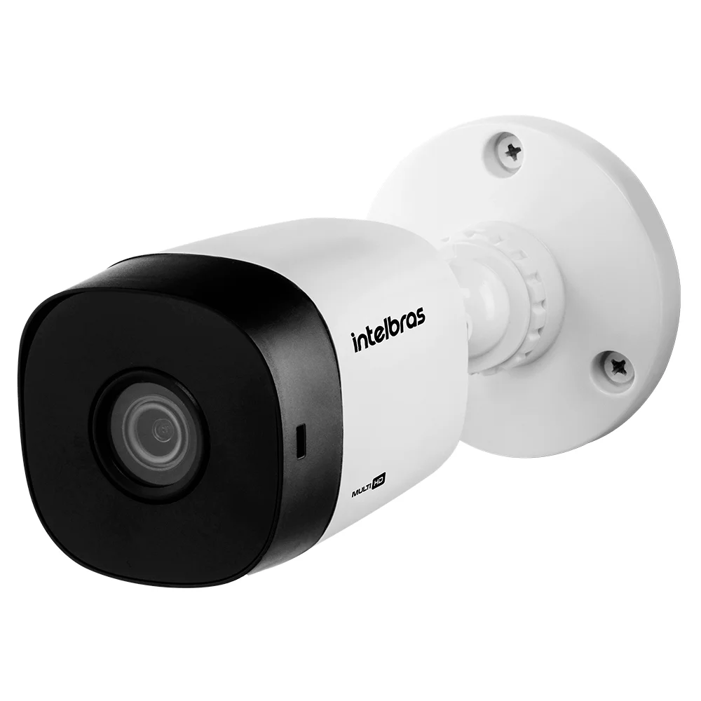 Câmera Intelbras Vhd 1010 B G6 Bullet Hd 720p Sensor 1/4" Lente 3.6mm Hdcvi Menu Osd 10m Ir Anti Uv