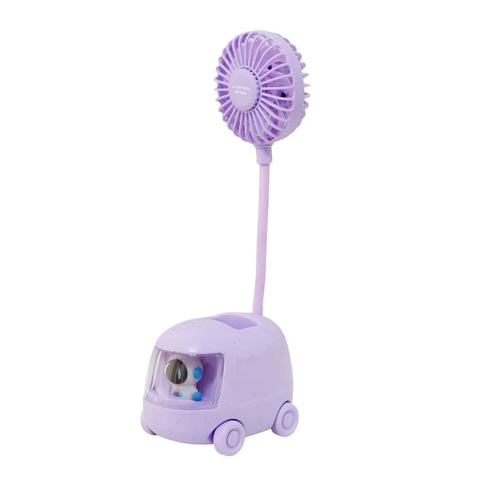 Ventilador De Mesa Recarregável Luatek
