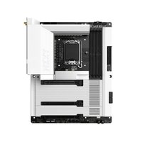 Placa Mãe Gaming NZXT N7 Z890, Intel Z890, LGA 1851, ATX, DDR5, com Wi-Fi e Cover, Branca - N7-Z89XT-W1