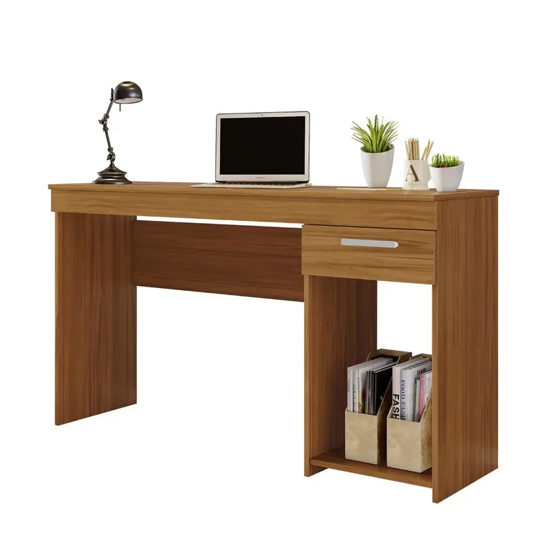 Mesa De Escritório Com Gaveta Office Notável Nt 2070 Freijó