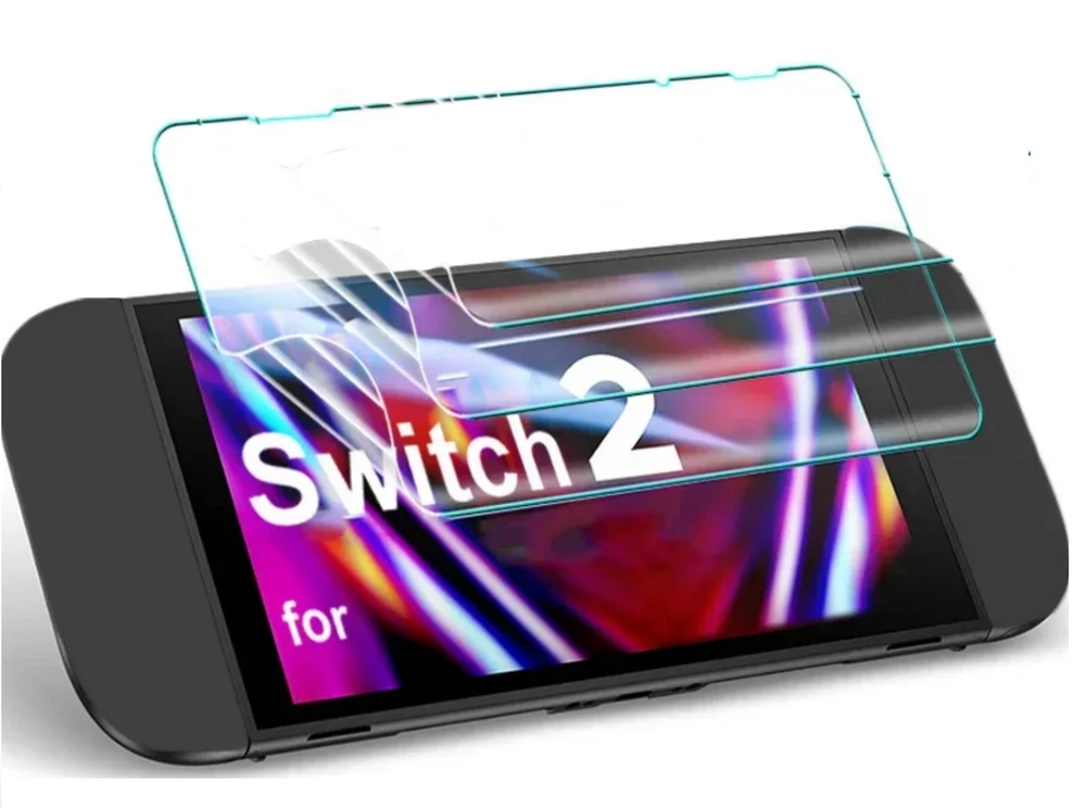 Película De Hydrogel Flexível Para Nintendo Switch 2 Tela 7.9